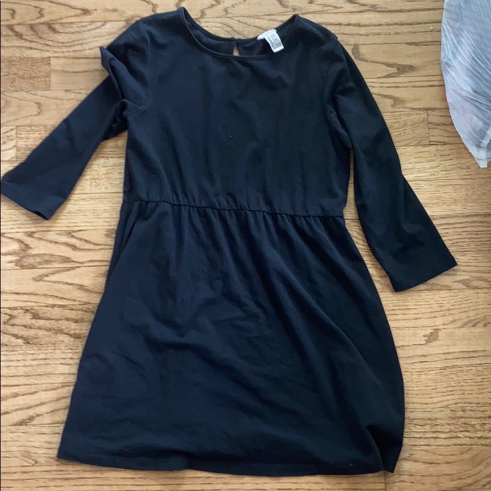 black 3/4 sleeves